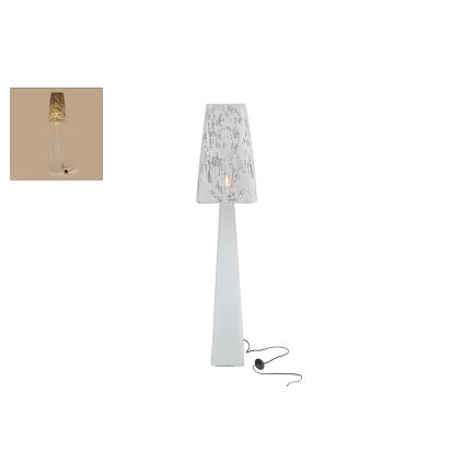 10716 lampa seda stojaci 30x30x150cm