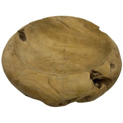 Dřevěná mísa, každý kus je unikátem, díky přirozené struktuře a charakteru materiálu.