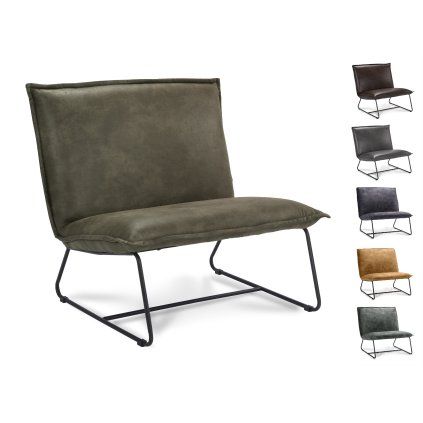 Křeslo Chapman 1.5 seater Stof Adore  Anthracite 67 Gun color frame (Color Anthracite 67)