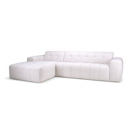 Sofa holandské výroby v krémové barvě.