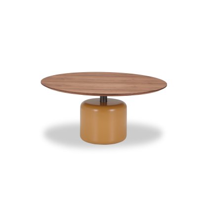 Stůl konf. Sakura 004 Rond 80x38   Walnoot Poot Cognac (Color Walnoot)