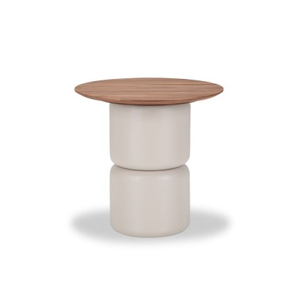 Odkládací stolek Sakura 006 Rond 55x53  Walnoot Poot Cognac (Color Walnoot)