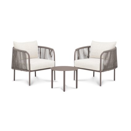 Venkovní Zahradní sestava Palermo Color Creme Quick Dry / Olefin Aluminium Frame Powder Coated (Color Creme Quick Dry / Olefin)