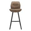 Barová židle Jade ZH 80 Stof Cowboy 809 Stone Leg Black (Color 809 Stone)