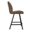 Barová židle Jade ZH 65  Stof Cowboy 809 Stone Leg Black (Color 809 Stone)