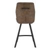 Barová židle Jade ZH 65  Stof Cowboy 809 Stone Leg Black (Color 809 Stone)