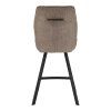 Barová židle Jade ZH 65  Stof Cowboy 809 Stone Leg Black (Color 809 Stone)