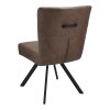 Židle Jimmy Stof Magnum Clay 84 Leg Black (Color Clay 84)