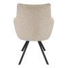 Židle s područkami Omega Stof Taurus Beige 05 Leg Black (Color Beige 05)