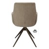 Židle s područkami Wayne Stof Glory Beige 05 Leg Black 360° Return-system (Color Beige 05)