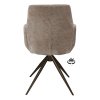 Židle s područkami Wayne Stof Glory Beige 05 Leg Black 360° Return-system (Color Beige 05)