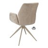 Židle s područkami Wayne Stof Glory Beige 05 Leg Black 360° Return-system (Color Beige 05)