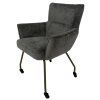 Komfortní holandské kancelářské křeslo na kolečkách kombinuje elegantní design s maximálním pohodlím pro dlouhé hodiny sezení.