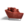 2234 3 sofa flow 2 5 velvet red