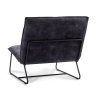 Křeslo Chapman 1.5 seater Stof Adore  Anthracite 67 Gun color frame (Color Anthracite 67)