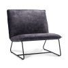 Křeslo Chapman 1.5 seater Stof Adore  Anthracite 67 Gun color frame (Color Anthracite 67)