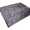 Fialový přehoz s jemným chlupem a proměnlivým barevným efektem.