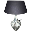 Designová skleněná lampa s unikátní kresbou. Vynikne jako solitérní kousek v každém interiéru.