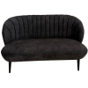 Elegantní lavice Bardot v sametové látce Adore Forest – stylový kousek s retro šarmem a moderní barevností. Ideální do haly, ložnice i obýváku.
