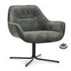 Křeslo Aristo - otočné Zwart Stof Adore  Anthracite 67 (Color Anthracite 67)