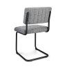 Židle Vik Stof Oasis Grey 65 Frame Black (Color Grey 65)