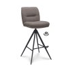 Barová židle Bliss - ZH 80   Stof Alpine Natural 01 Leg Black 360° Return-system (Color Natural 01)