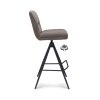 Barová židle Bliss - ZH 80   Stof Alpine Natural 01 Leg Black 360° Return-system (Color Natural 01)