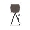 Barová židle Bliss - ZH 80   Stof Alpine Natural 01 Leg Black 360° Return-system (Color Natural 01)