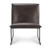 Křeslo Chapman 1 seater Stof Rawhide Brown 03 Gun color frame (Color Brown 03)