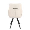 Židle s područkami Jade Stof Cowboy 104 Grey Leg Black (Color 104 Grey)