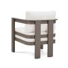 Monaco OUTDOOR Brown Chair back