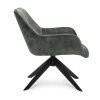 Křeslo Vegas Stof Adore  Anthracite 67 Leg Black (Color Anthracite 67)