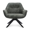Křeslo Vegas Stof Adore  Anthracite 67 Leg Black (Color Anthracite 67)