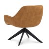Křeslo Vegas Stof Adore  Anthracite 67 Leg Black (Color Anthracite 67)