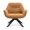 Křeslo Vegas Stof Adore  Anthracite 67 Leg Black (Color Anthracite 67)