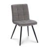 Židle Twiggi Stof Velvet Hcj Hcj-38 Grey Leg Black (Color Hcj-38 Grey)