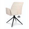 Židle s područkami Harley Stof Mito Natural 01 Spinpoot Zwart 360° Draaibaar (Color Natural 01)