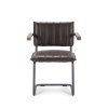 Židle Duncan  Stof Rawhide Brown 03 Gun color frame (Color Brown 03)