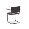 Židle Duncan  Stof Rawhide Brown 03 Gun color frame (Color Brown 03)