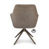 Židle s područkami Bowie 360 Stof Movie Desert 109 Leg Bronze 360° Return-system (Color Desert 109)
