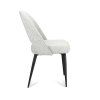 Židle Seattle Stof Oasis Ashgrey 40 Leg Black (Color Ashgrey 40)