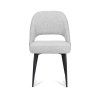 Židle Seattle Stof Oasis Ashgrey 40 Leg Black (Color Ashgrey 40)