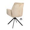 Židle s područkami Onyx  Stof Lodge Linen 110 Leg Black 360° Return-system (Color Linen 110)