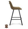 Barová židle Blake ZH 65 Microleder Bull Graphite 66 Leg Black (Color Graphite 66)