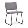 Židle Jaxter Stof Bloq  Grey 65 Gun color frame (Color Grey 65)