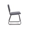Židle Jaxter Stof Bloq  Grey 65 Gun color frame (Color Grey 65)