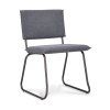 Židle Jaxter Stof Bloq  Grey 65 Gun color frame (Color Grey 65)