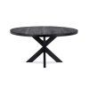 Stůl Vision Black Rond 150 (potenset 85x85) Wood Black Spider Leg Black (Color Black)