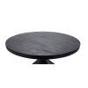 Stůl Vision Black Rond 150 (potenset 85x85) Wood Black Spider Leg Black (Color Black)