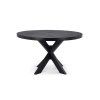 Stůl Vision Black Rond 130 (potenset 85x85) Wood Black Spider Leg Black (Color Black)
